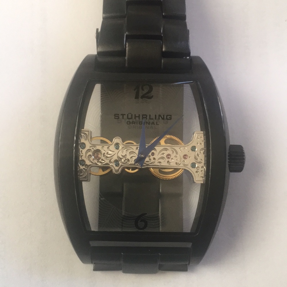 Stuhrling Original Skeleton Watch